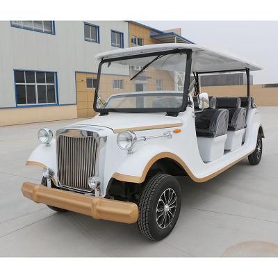 11 Seats Electric Classic Vintage Sightseeing Car for Scenic Area