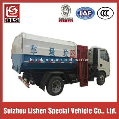 4X2 Dongfeng Self-Loading Garbage Truck