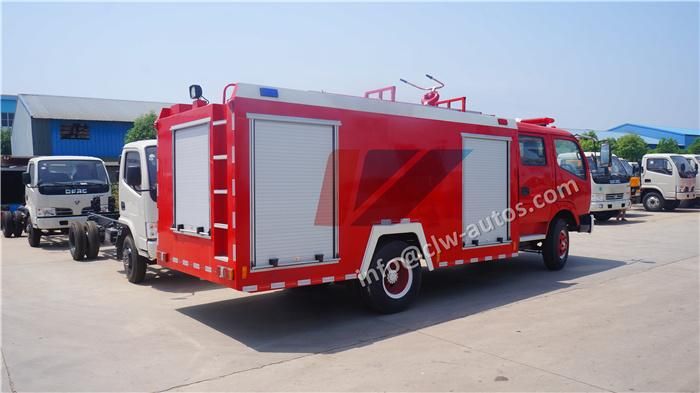 Tender 1tons Fire Fighter Vehicle Dongfeng 1000liters Water Tank Fire Fighting Truck for Myanmar