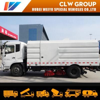 China Hot Sale Dongfeng 9t Large City Road Mobile Cleaners 9tons Cleaning Sweeper Truck
