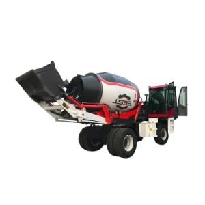 Bst-6500L Self Loading Concrete Mixer with 90 Degree Rotating Drum