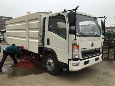 Hot-Sale HOWO 4X2 Light Truck 95PS Sweeper Truck