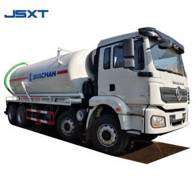 Shacman Sewer Fecal Sewage Suction Tank Truck Customized New Brand
