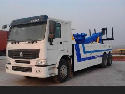 Sinotruk HOWO 6X4 30ton Rotator Tow Wrecker Truck