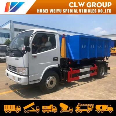 3cbm 4cbm 5cbm Garbage Container Hook Lift Hydraulic Roll off Garbage Truck Waste Management