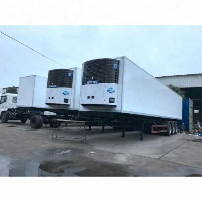 Credit Sale Froozen Goods Transportation Truck Trailer 35toner&prime; S Install Rear Hydraulic Tail System for Sale