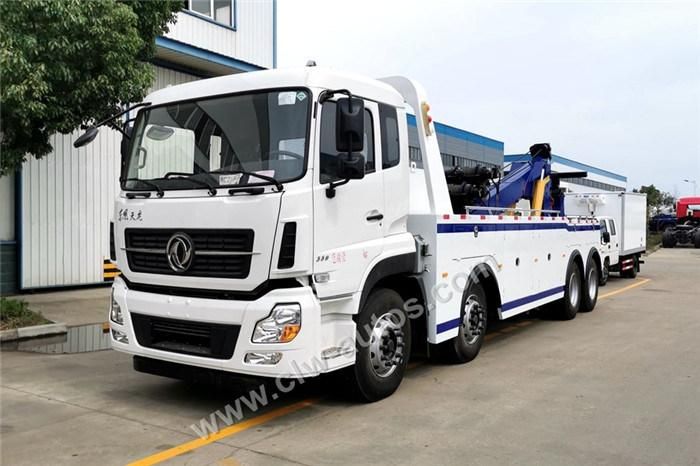 Dongfeng 20ton 25ton Wrecker Truck Road Recovery Heavy Duty Intergrated Tow Truck