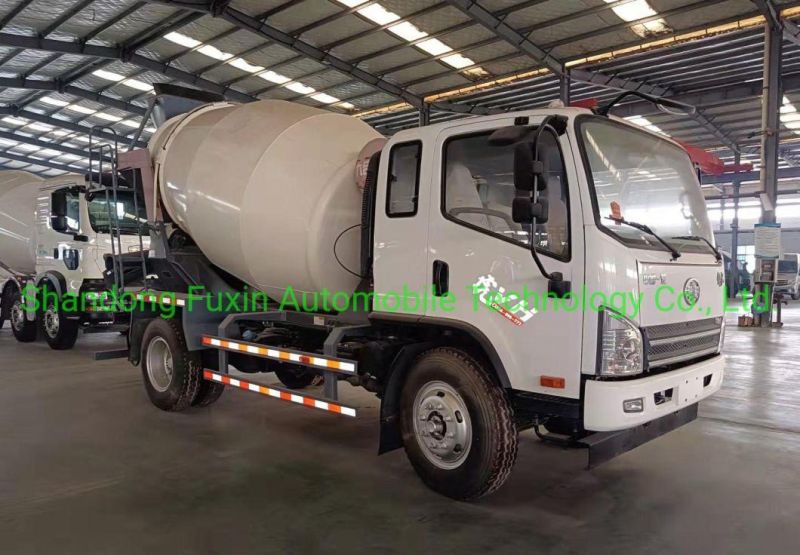 4 Cubic Meters Concrete Mixer Truck