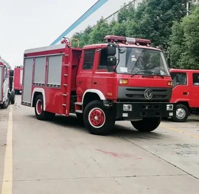 Dongfeng Cummins Engine 5cbm Foam Tank Fire Fighting Special Truck