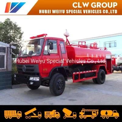 Dongfeng All Wheel Drive 4X4 Water Tank Truck Fire Rescue Water Tank Truck