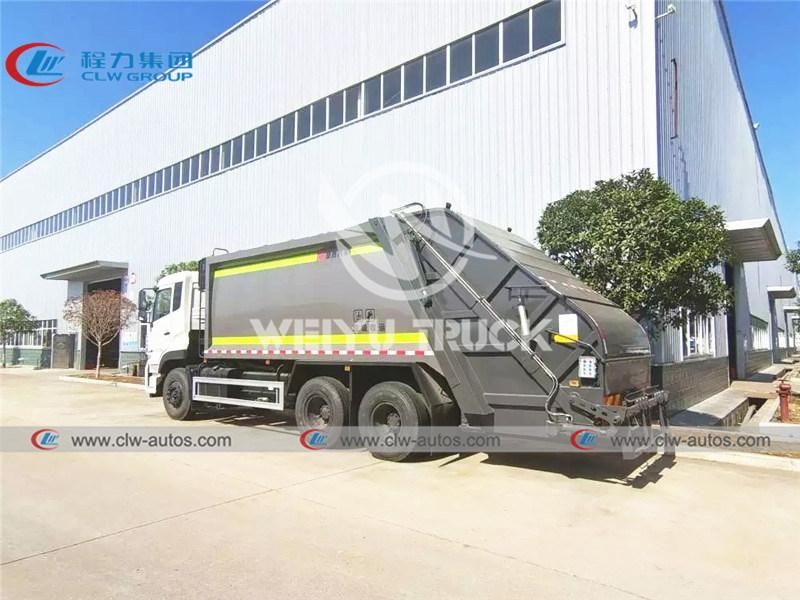 Dongfeng Kinland 6X4 18000liters 18-20cbm Garbage Compactor Truck Compressed Garbage Trucks