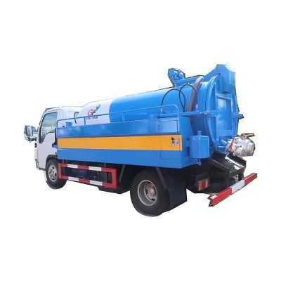 Factory Direct Sale 100p I Suzu 3m3 4m3 5000liters Japan Vacuum Truck