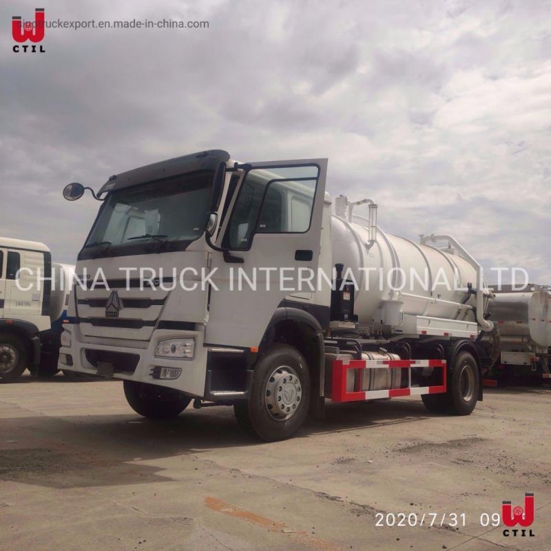 Sinotruk HOWO 4X2 Sewage Suction Truck