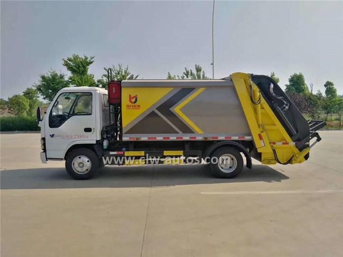 5tons Compression Garbage Trucks Hydraulic Garbage Compactor Vehicle