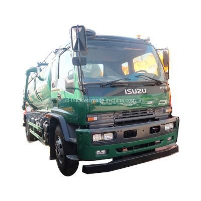 Japan Isuzu 10000liters 12000liters Jetting Vacuum Truck