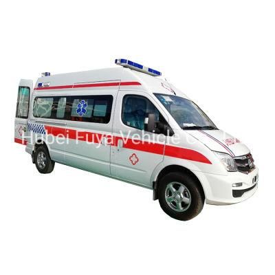 Hospital Ambulance Vehicle Saic Maxus V80 Monitoring ICU Emergency Rescue Ambulance Car for Sale