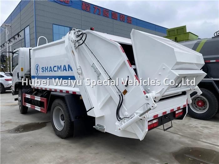 Garbage Compression Vehicle Garbage Transport Vehicle Shacman Compactor Truck Upper Part