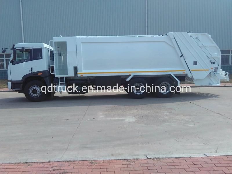 Sanitation collecting refuse compression type garbage compactor truck