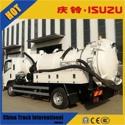 Isuzu Nqr 700p 4*2 189HP Used Vacuum Vehicle