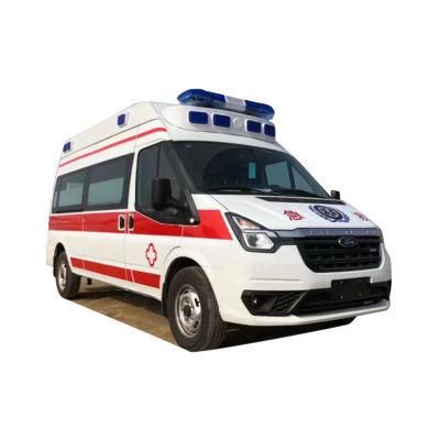 ICU-Type Gasoline Ford Transit Ambulance for Transportation Patient