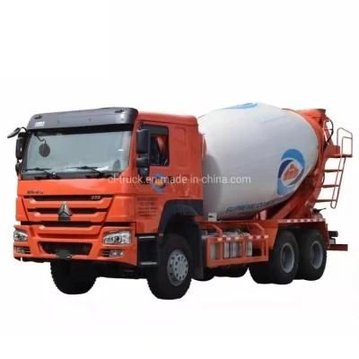 HOWO Heavy Duty 10 Wheels 10cbm 12cbm Mobile Concrete Mixer Truck