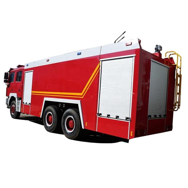 Shacman 6X4 New Mobile Dry Powder Foam Combined Fire Engine Truck with 60-Meter Fire Pump