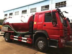 HOWO 4X2 Sewage Suction Truck for Sale