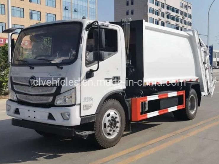 Foton 4X2 8000L (6ton) Compression Rubbish Garbage Refuse Compactor Truck