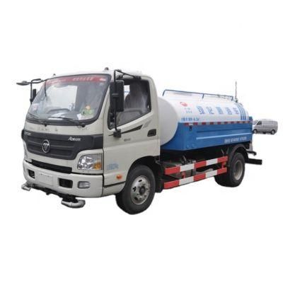 Foton Aumark 5cbm Municipal Environmental Green Water Sprinkler Tank Truck