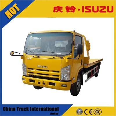 Isuzu Nqr 700p 4*2 191HP Flatbed Tow Truck