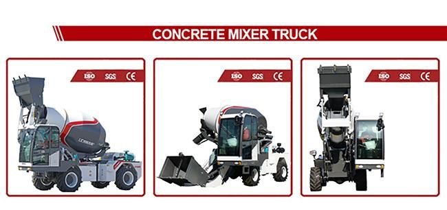 4m³ Self Loading Concrete Mixer Truck