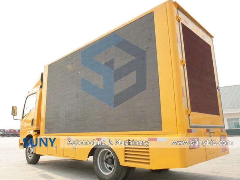 Good Quality Sino HOWO P10 Outdoor Mobile Full Color LED Advertising Display Trucks for Sale