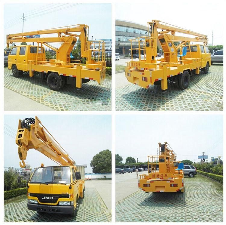 Jmc 4X2 Overhead Working Truck 6ton High-Altitude Working Platform Truck