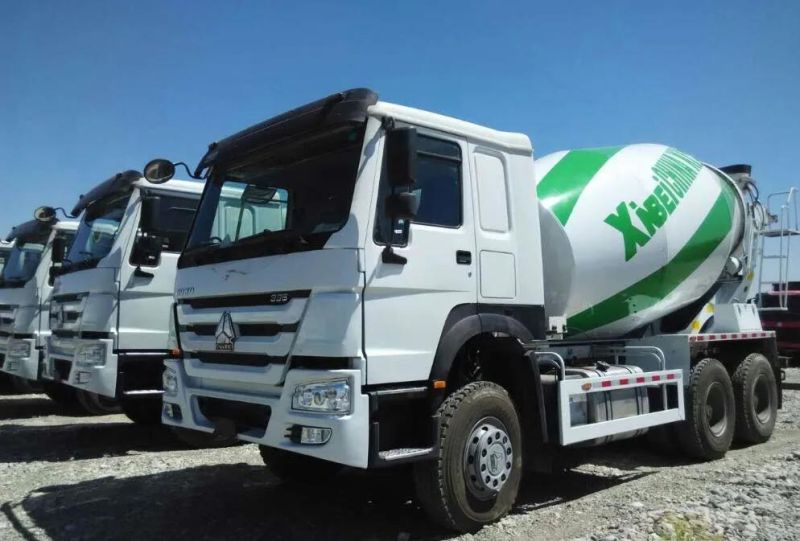 Sinotruk HOWO 6X4 Heavy Duty 10 Wheels 8cbm 9cbm 10cbm 12cbm Truck Mounted Mixer Concrete Mixer Cement Equipment Tank Truck