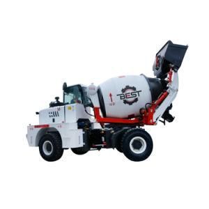 Bst 1 Cubic Automatic Concrete Feeding Mixer Truck Factory Direct Sale