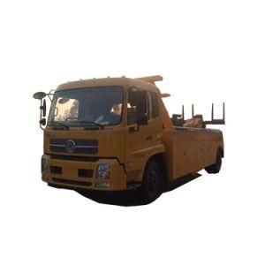 Dongfeng 4X2 Wrecker Towing Truck 4.6 Ton Road Wrecker Lift Car Carrier