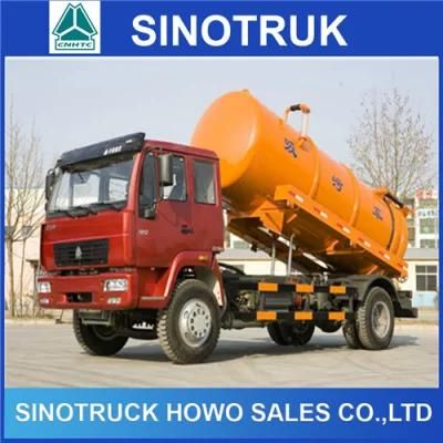 Sinotruk HOWO 14-16ton Vacuum Fecal Suction Truck Sale