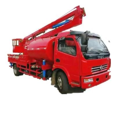 Dongfeng Aerial Platform Working Truck with Water Sprinkler Water Tank Volume 4000 L