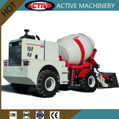 ACTIVE Brand Concrete Mixer with 1.2m3/1.6m3/2.0m3/2.2m3/4.0m3/4.2m3 Capacity Mixing Drum