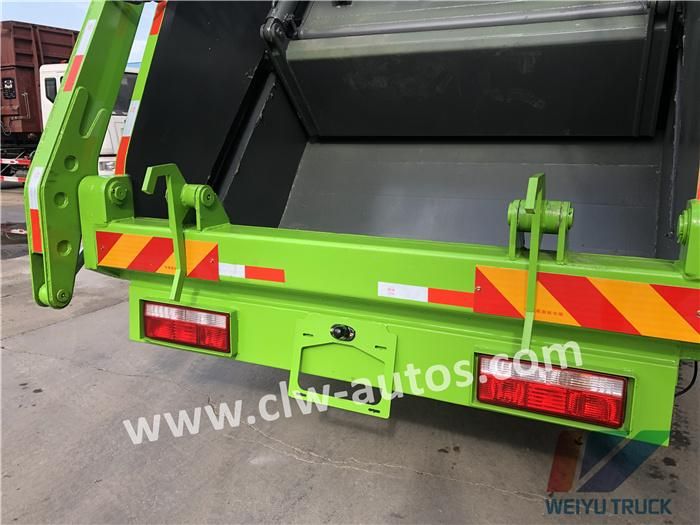 10m3 12cbm 8tons 10tons Compactor Waste Recycle Truck China Euro 3/4/5/6 Rear Loader Garbage Truck