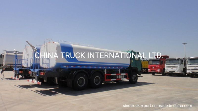 Good Quality Low Price HOWO 6X4 Water Tank Truck Water Sprinkler Truck 25000 Liters Water Tank Truck on Sale
