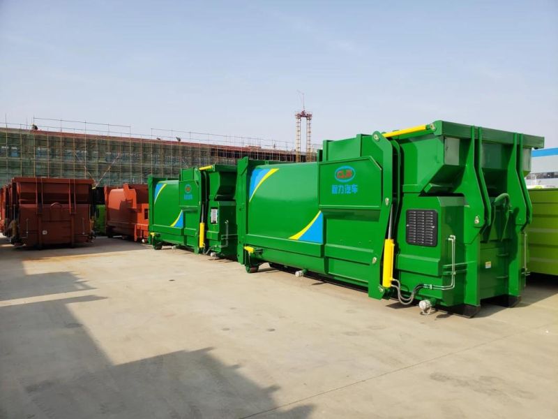 Factory Offer Small Big 2m³ to 20m³ Rubbish Bin Garbage Container Mobile Compressed Garbage Station