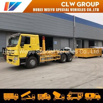 Sinotruk HOWO 20cbm Roll on Roll off Waste Recycling Truck Hook Lift Garbage Removal Truck