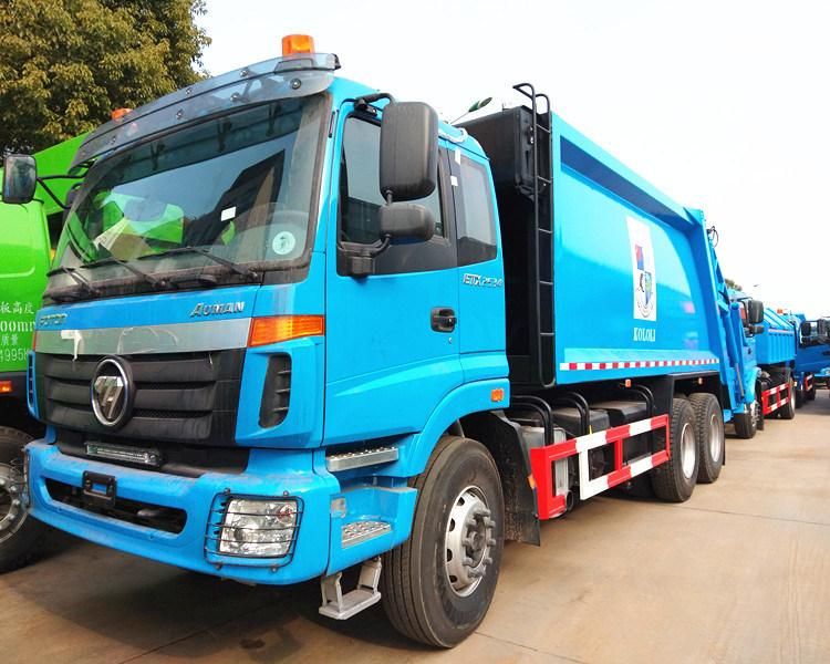 Foton HOWO 10 Wheels 15cbm 18cbm Garbage Compactor Truck