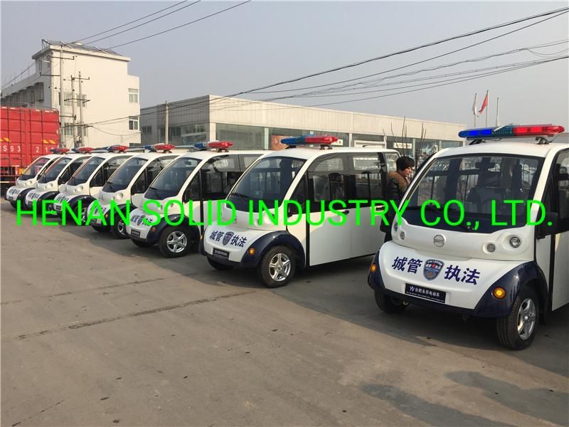 11 Seaters Electric Sightseeing Patrol Car Golf Cart Type