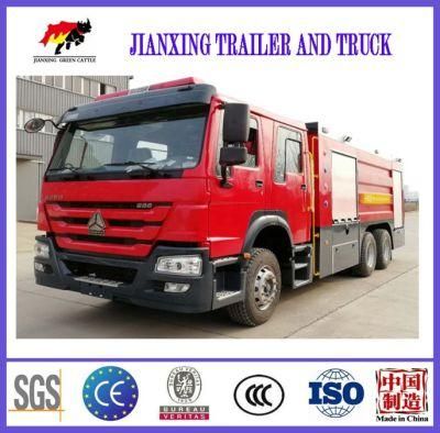 HOWO 6X4 16000 Liters Foam Water Tank Fire Fighting Truck for Sale