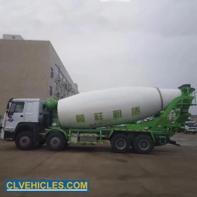 Manufacturer HOWO 12 Wheels 16cbm 18cbm Cement Concrete Mixer Truck