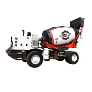 Diesel Engine Self Loading Concrete Mixer Truck Bst7500 5.0cbm