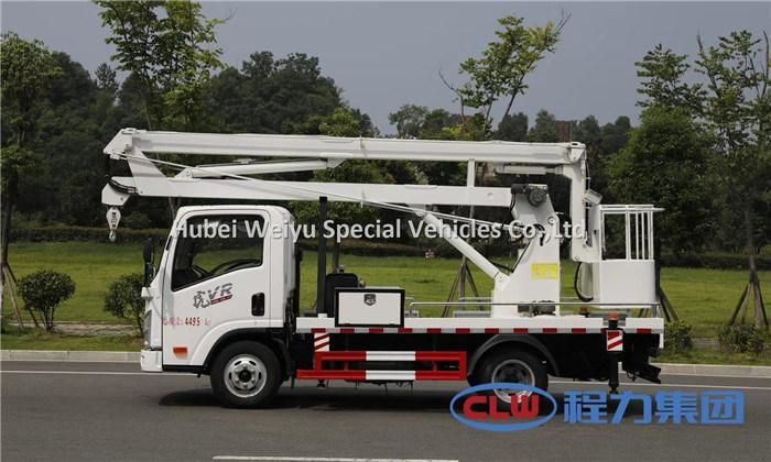 Sinotruk HOWO 14meters Truck Mounted Aerial Work Platform High Altitude Working Truck