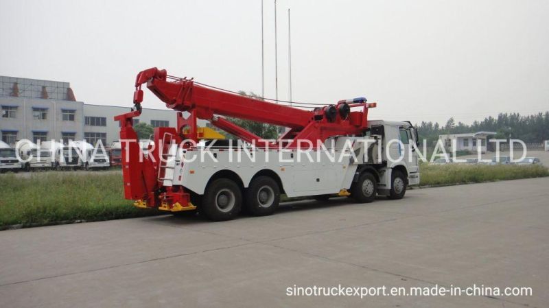 Sinotruck HOWO 8X4 Low Price Road Wrecker Tow Truck